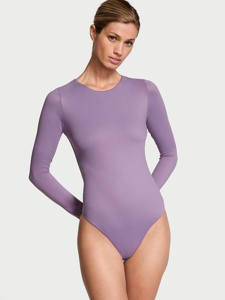 BODYWEAR by Victoria with FeatherSoft™ Innovation Long-Sleeve Bodysuit Product Image