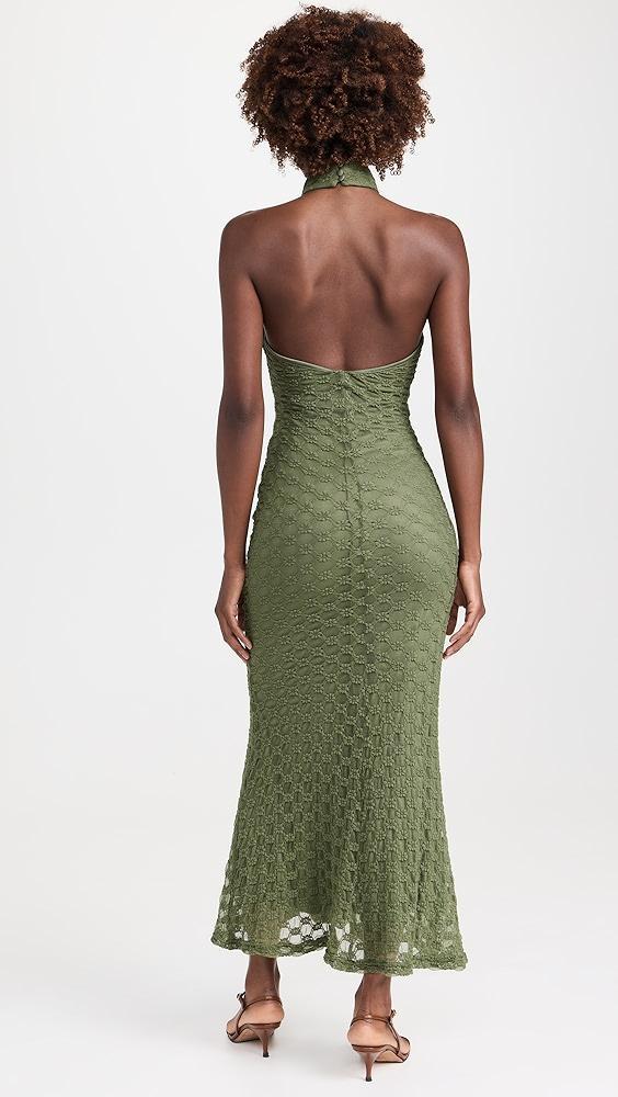 BARDOT Ola Lace Midi Dress | Shopbop Product Image