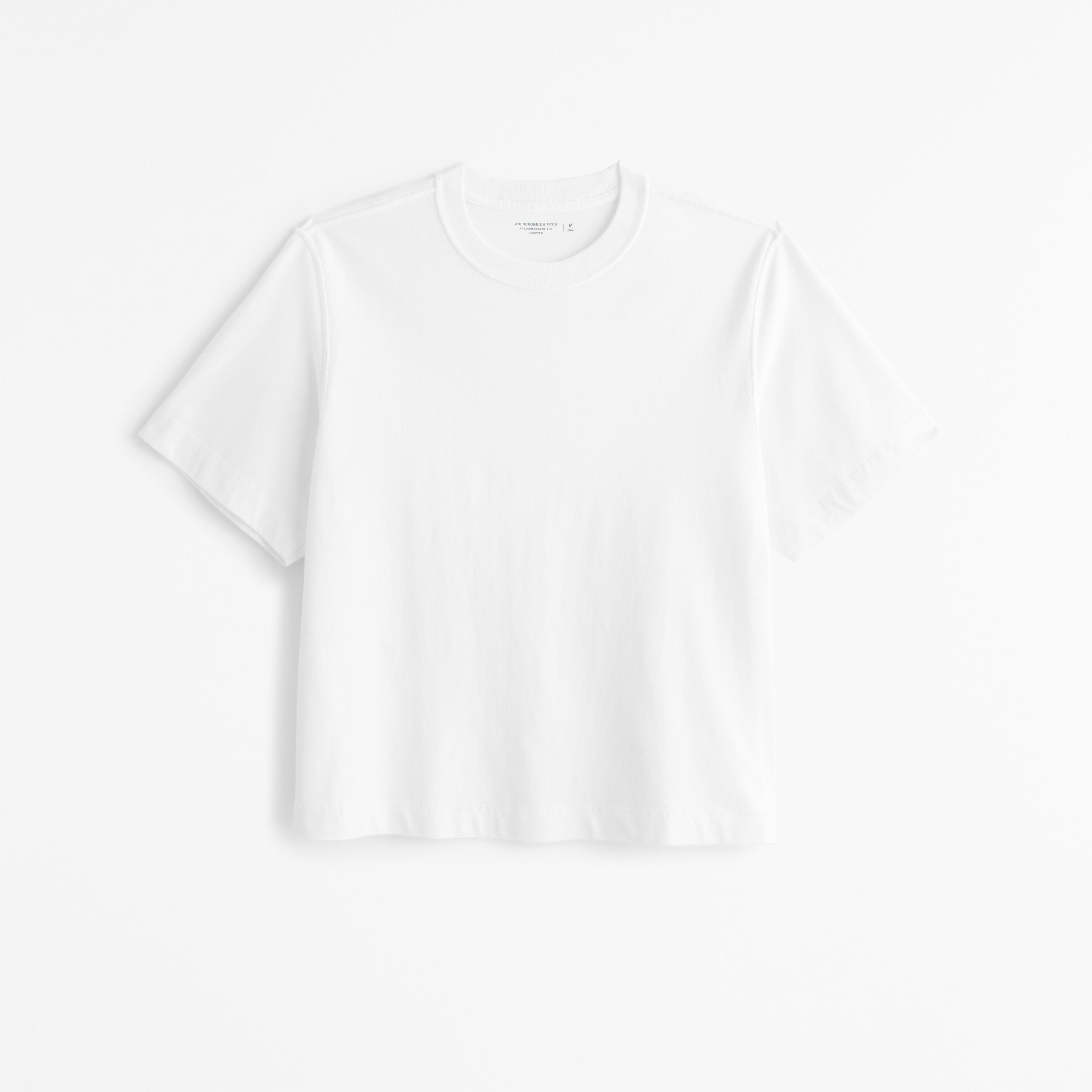 Premium Heavyweight Cropped Tee Product Image