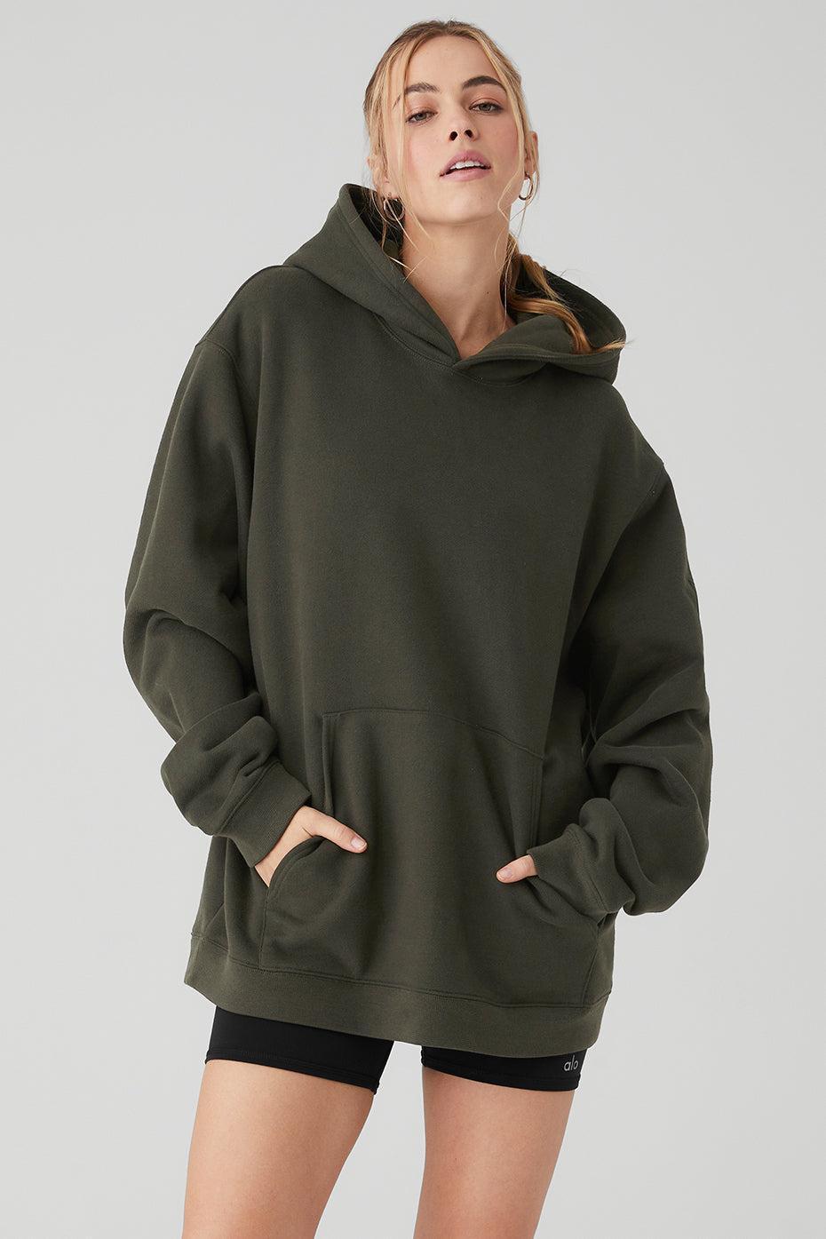 Renown Heavy Weight Hoodie - Stealth Green Product Image