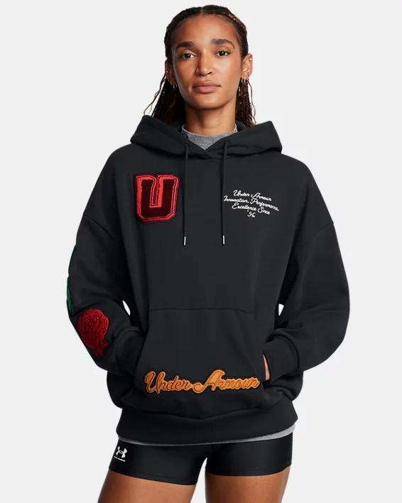 Women's UA Icon Heavyweight Terry Oversized Hoodie Product Image