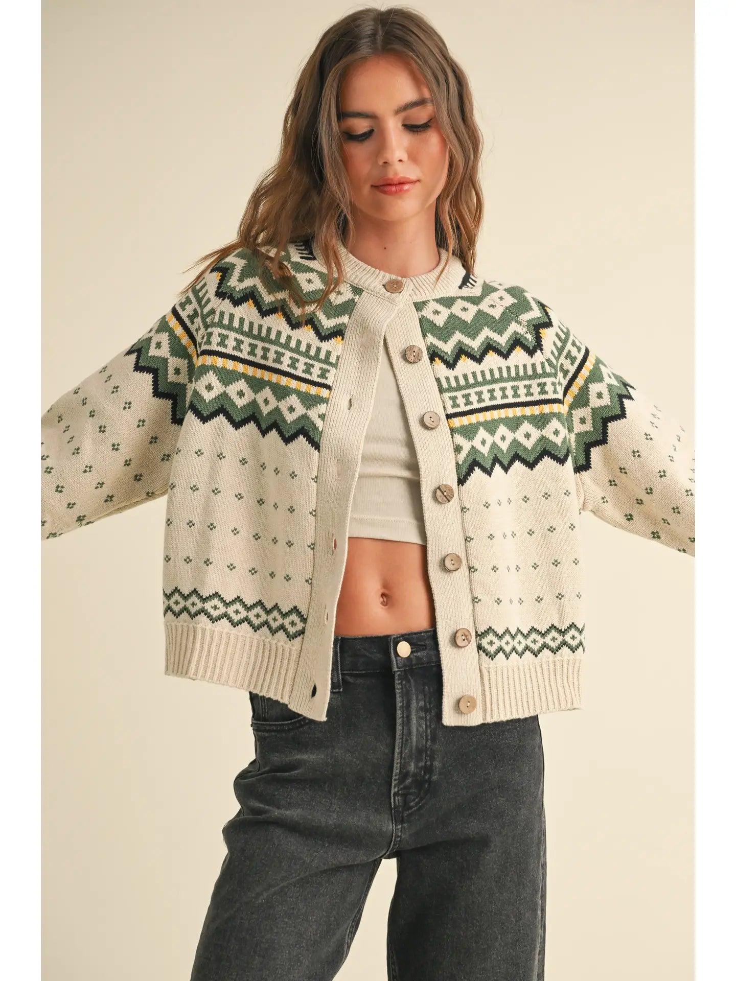 Jillian Sweater Cardigan Product Image