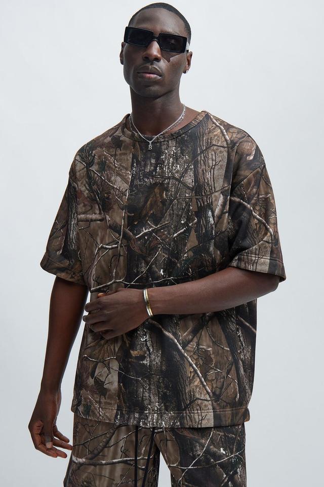 Kyal Boxy Tee - Camouflage Product Image