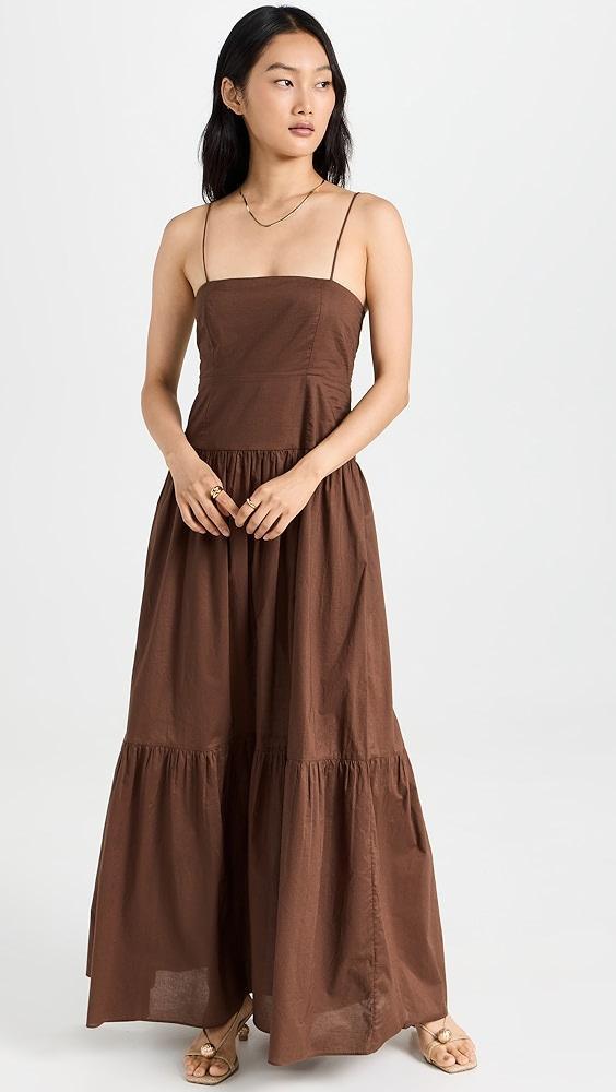 Playa Lucila Square Neck Maxi | Shopbop Product Image