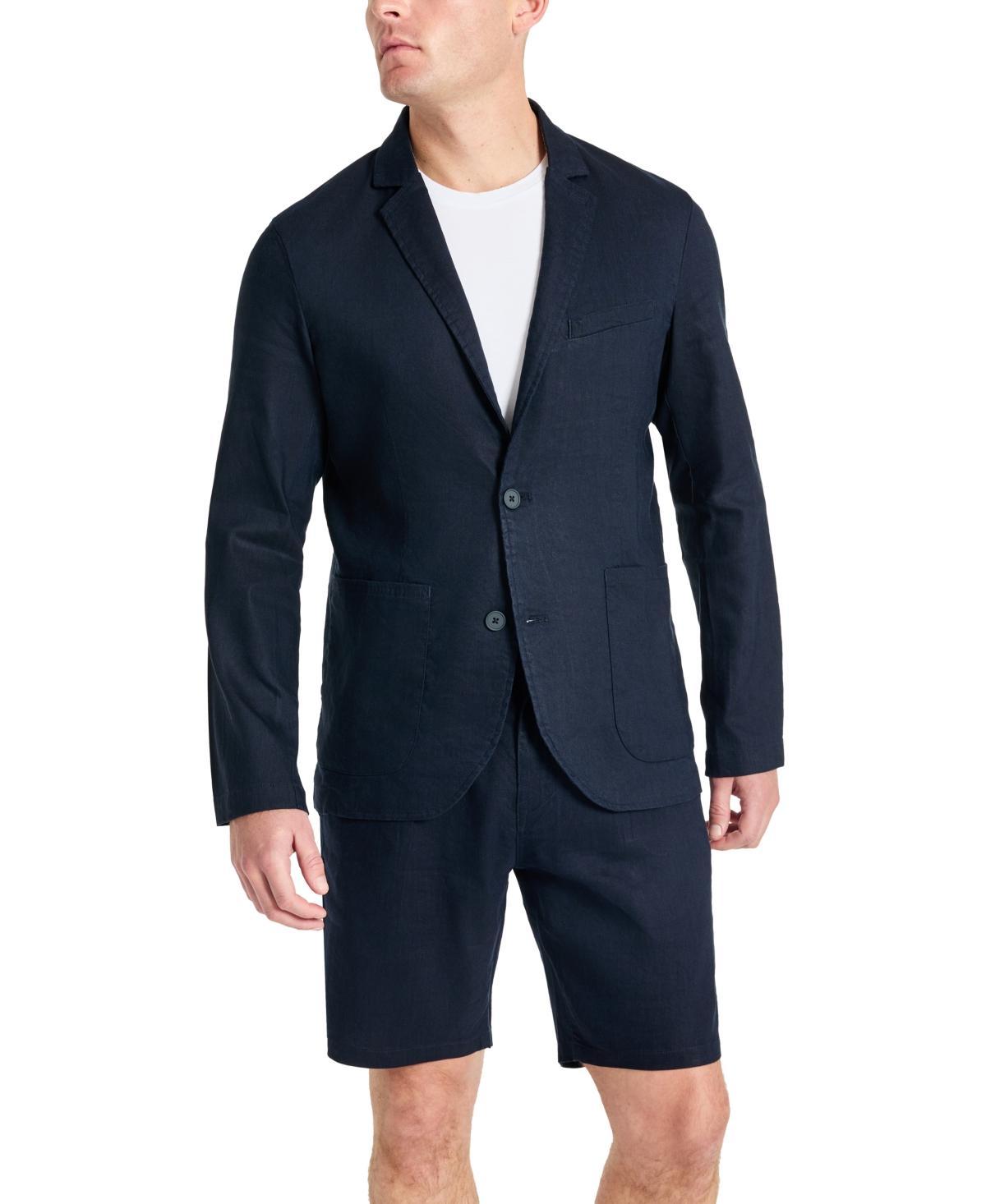 Kenneth Cole Mens Performance Patch-Pocket Slim-Fit Blazer Product Image