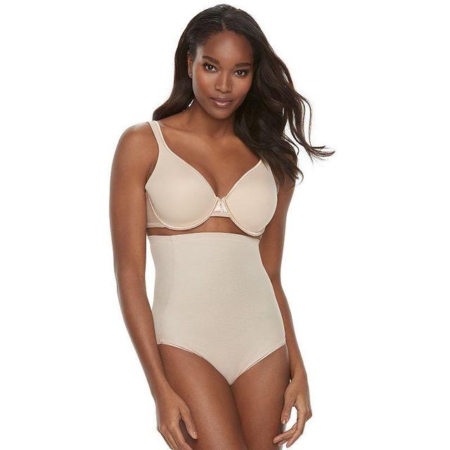 Naomi & Nicole Firm Control Shapewear Unbelievable Comfort High Waist Brief 775, Womens Product Image