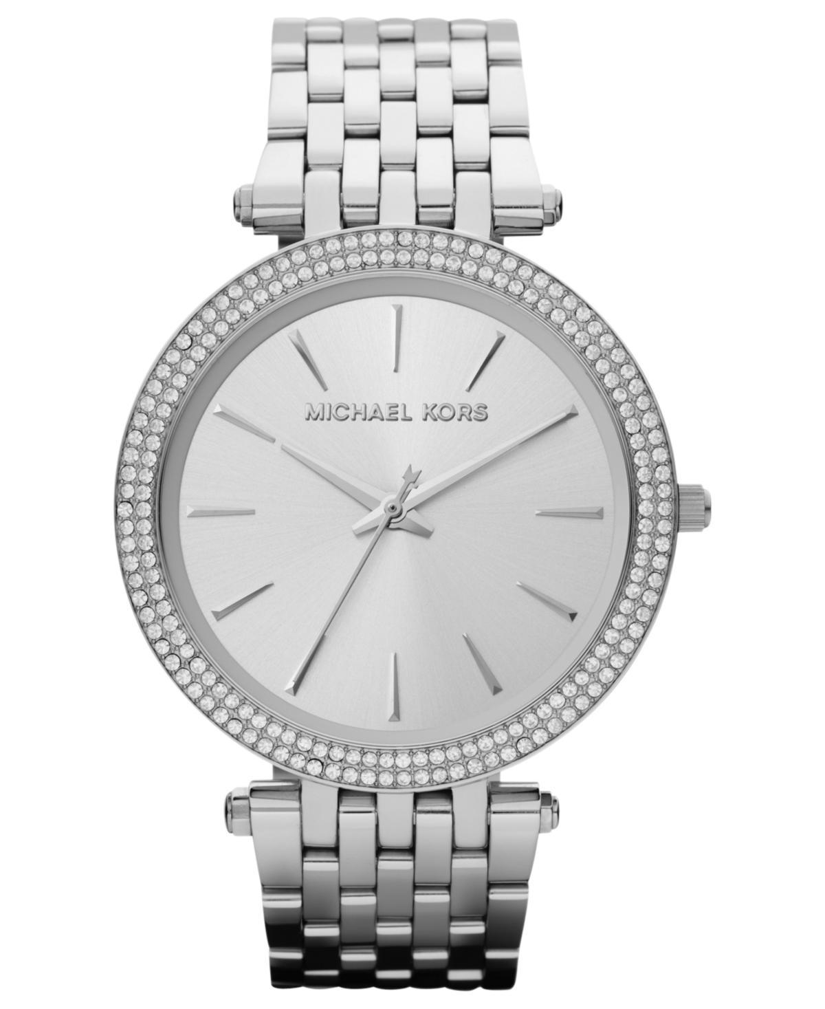 Michael Kors Womens Darci Rose Gold-Tone Stainless Steel Bracelet Watch 39mm MK3192 Product Image