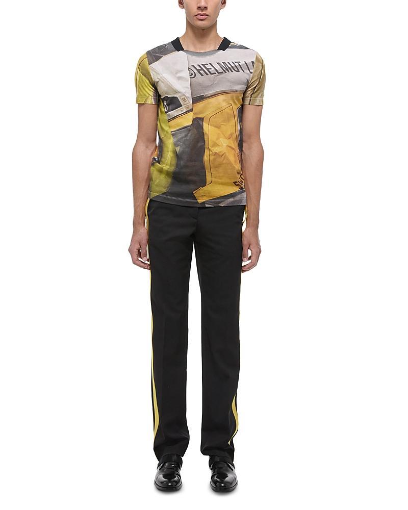 Mens Crinkled Photo Print T-Shirt Product Image