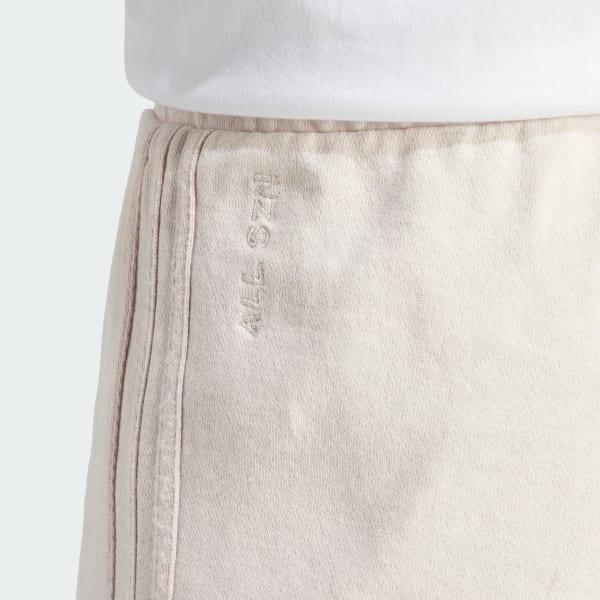 ALL SZN French Terry 3-Stripes Garment-Wash Shorts Product Image