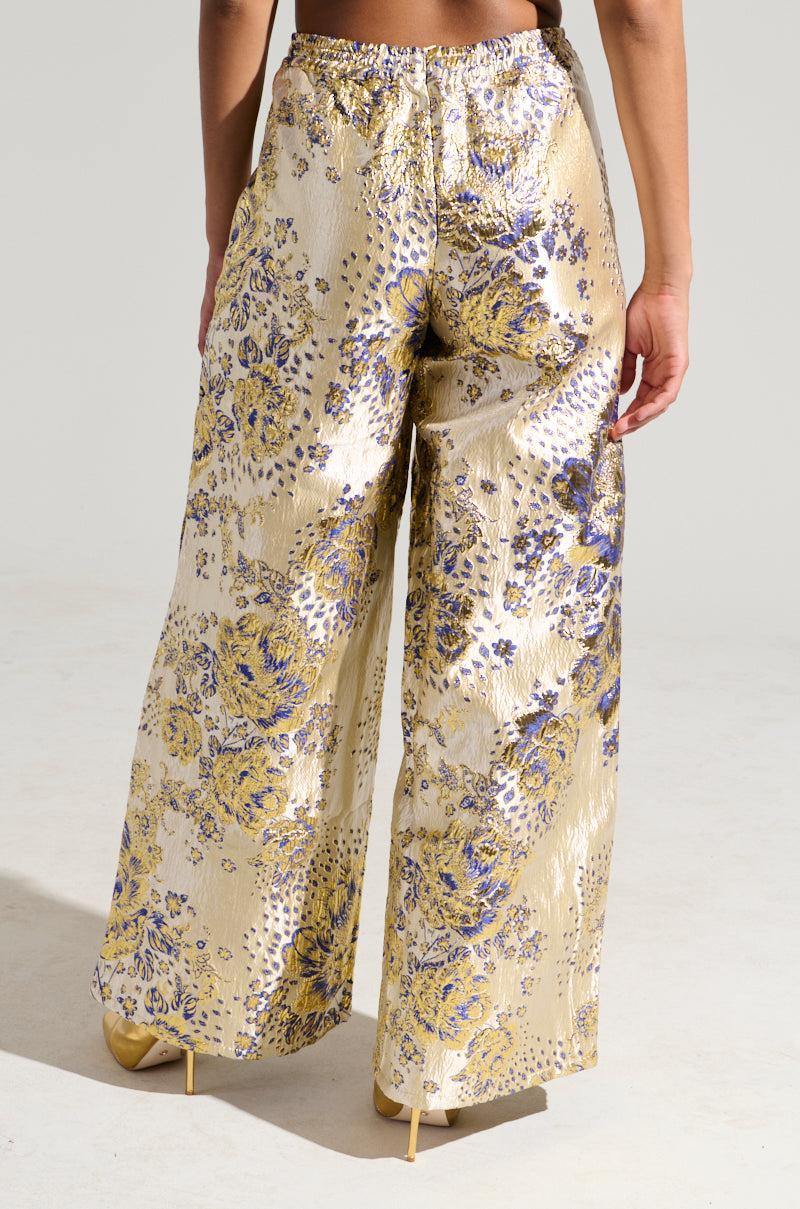 GOLDIE BROCADE TROUSER Product Image