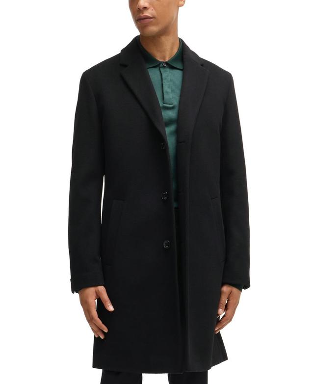 Boss by Hugo Boss Mens Virgin Wool Formal Coat Product Image