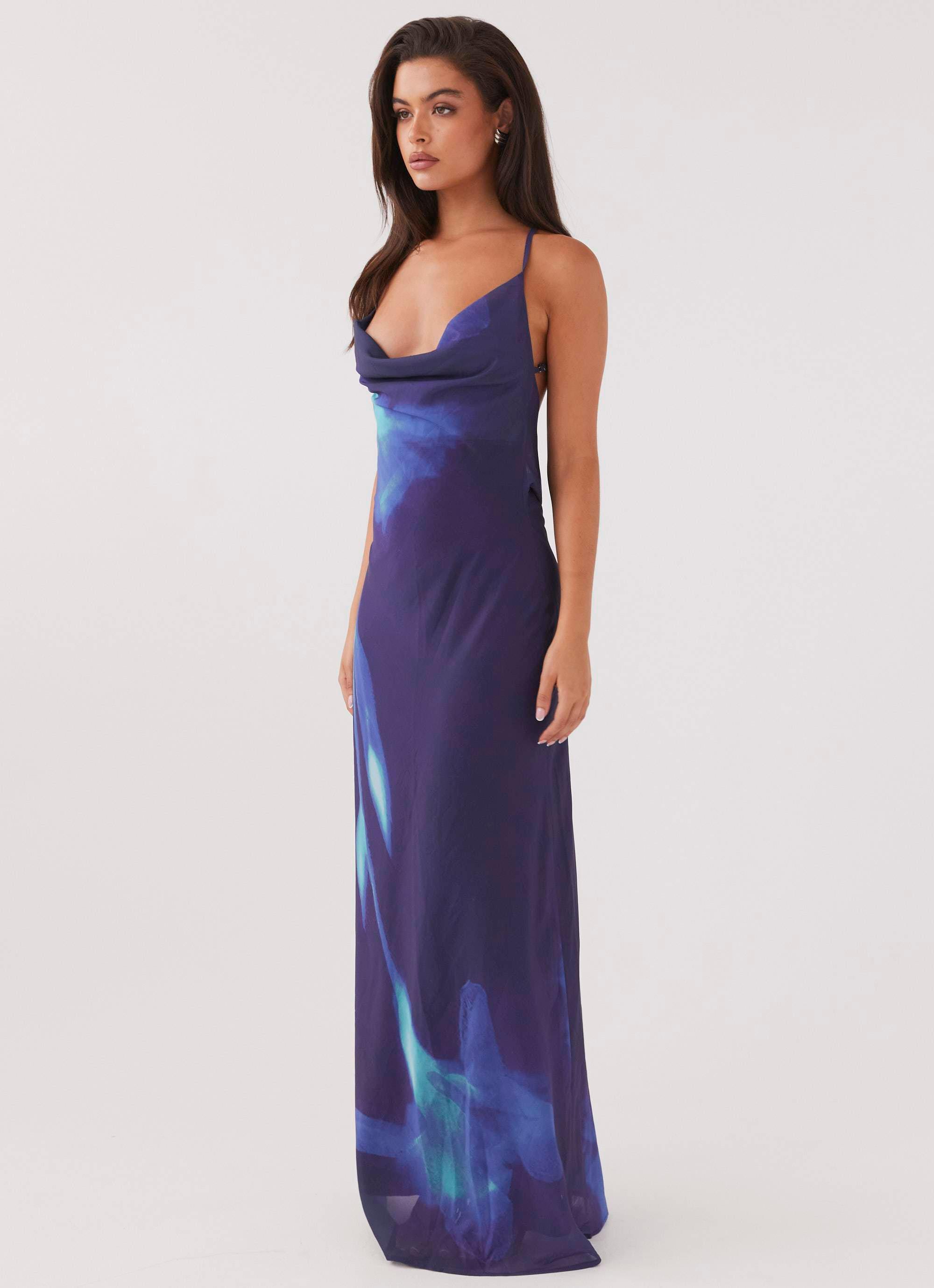 Astra Maxi Dress - Cyber Rose Product Image