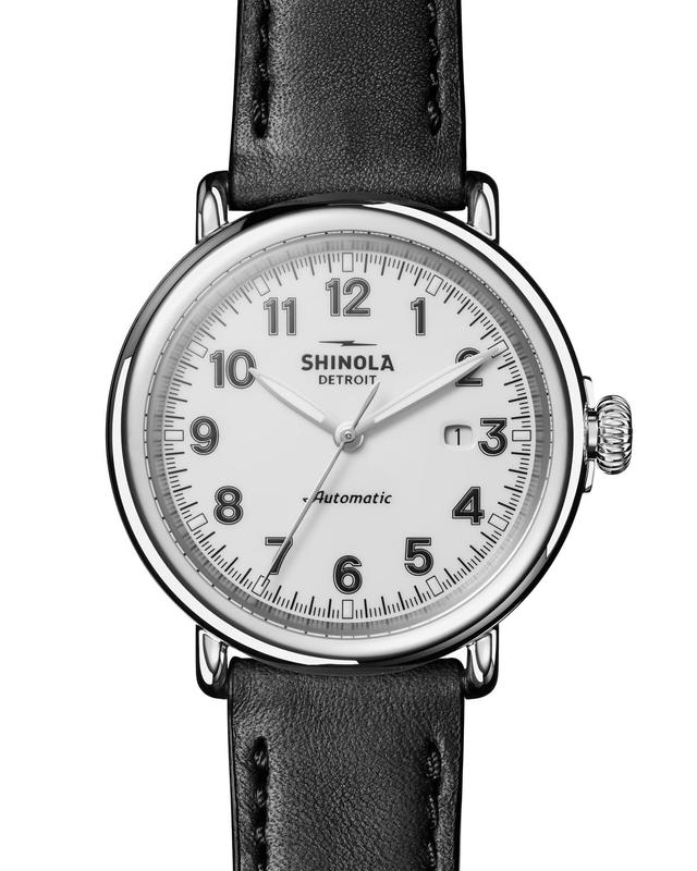 Mens 45mm Runwell Automatic Watch, Black Product Image