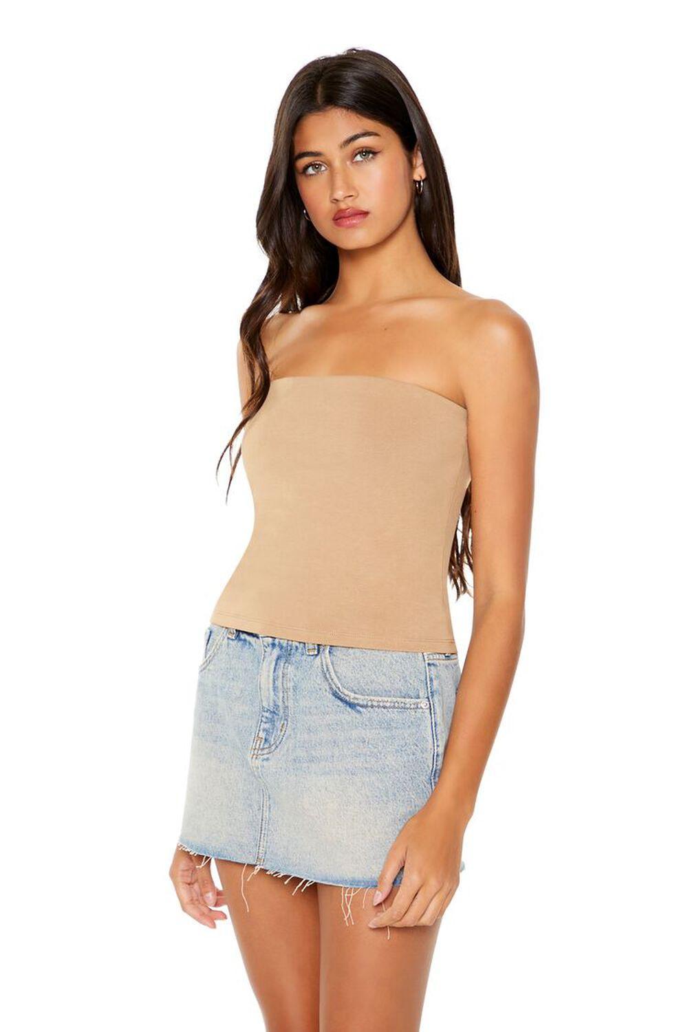 Fitted Tube Top | Forever 21 Product Image