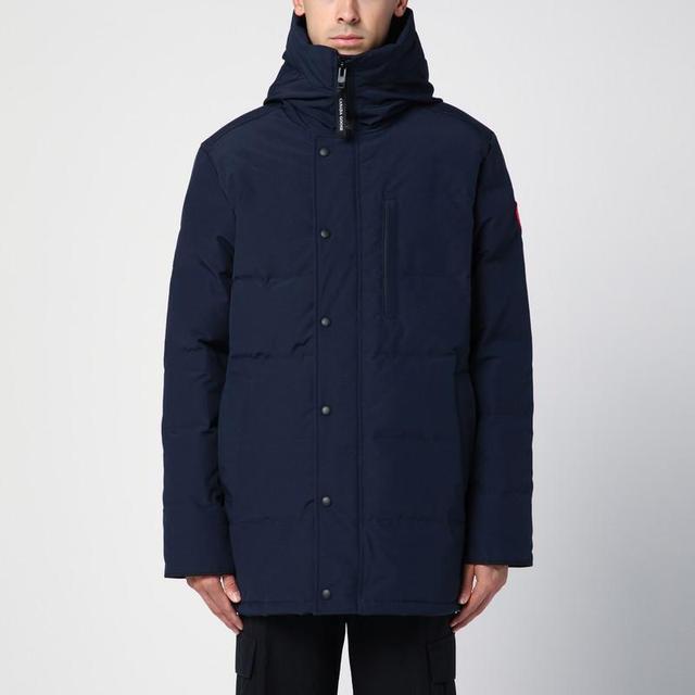 CANADA GOOSE Atlantic Blue Quilted Parka In Orange Product Image