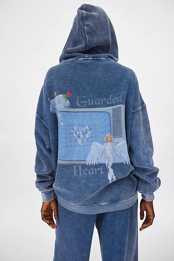 Boys Lie Angels Guarded Heart Graphic Hoodie Sweatshirt Womens at Urban Outfitters Product Image