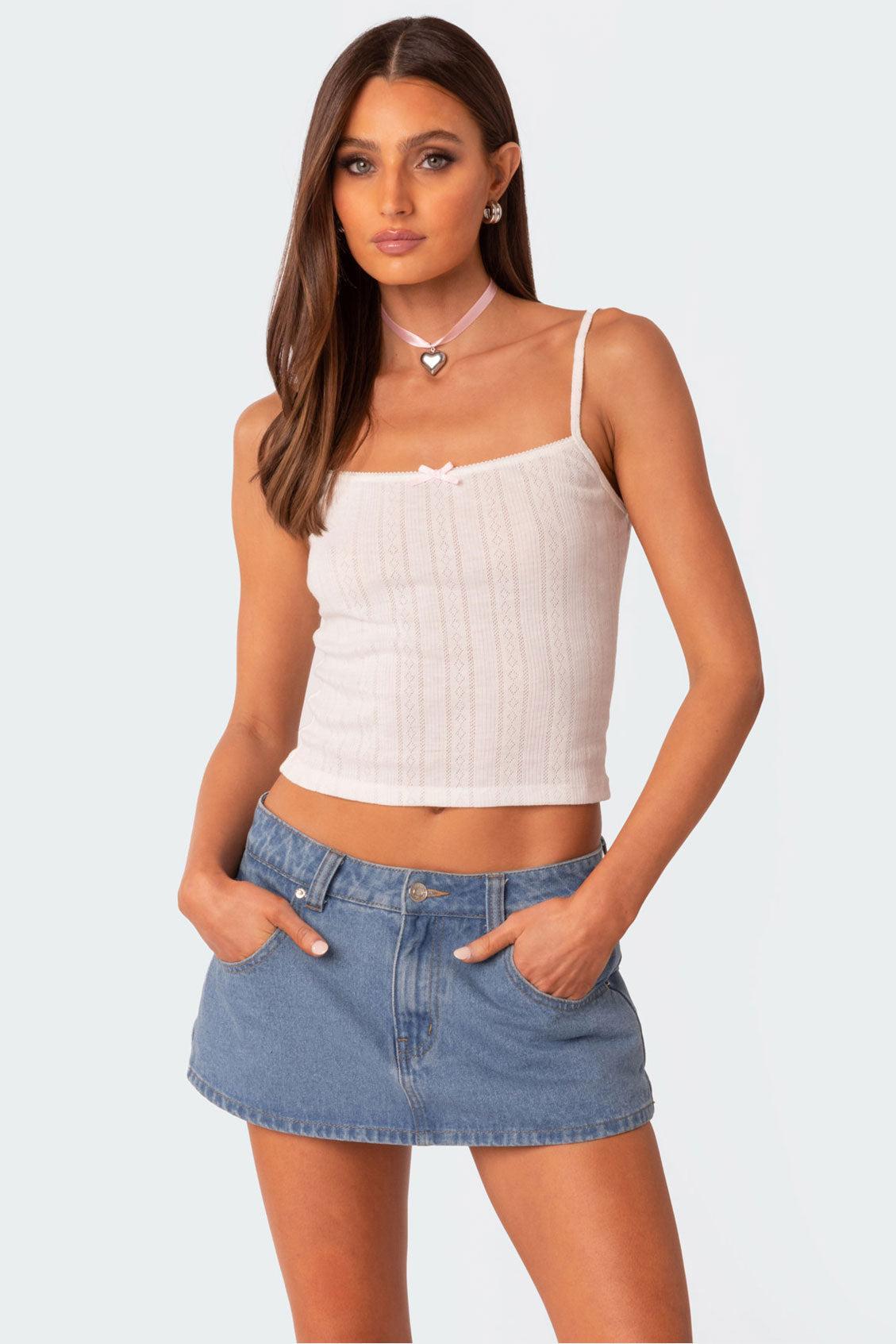 Pointelle Tank Top product image