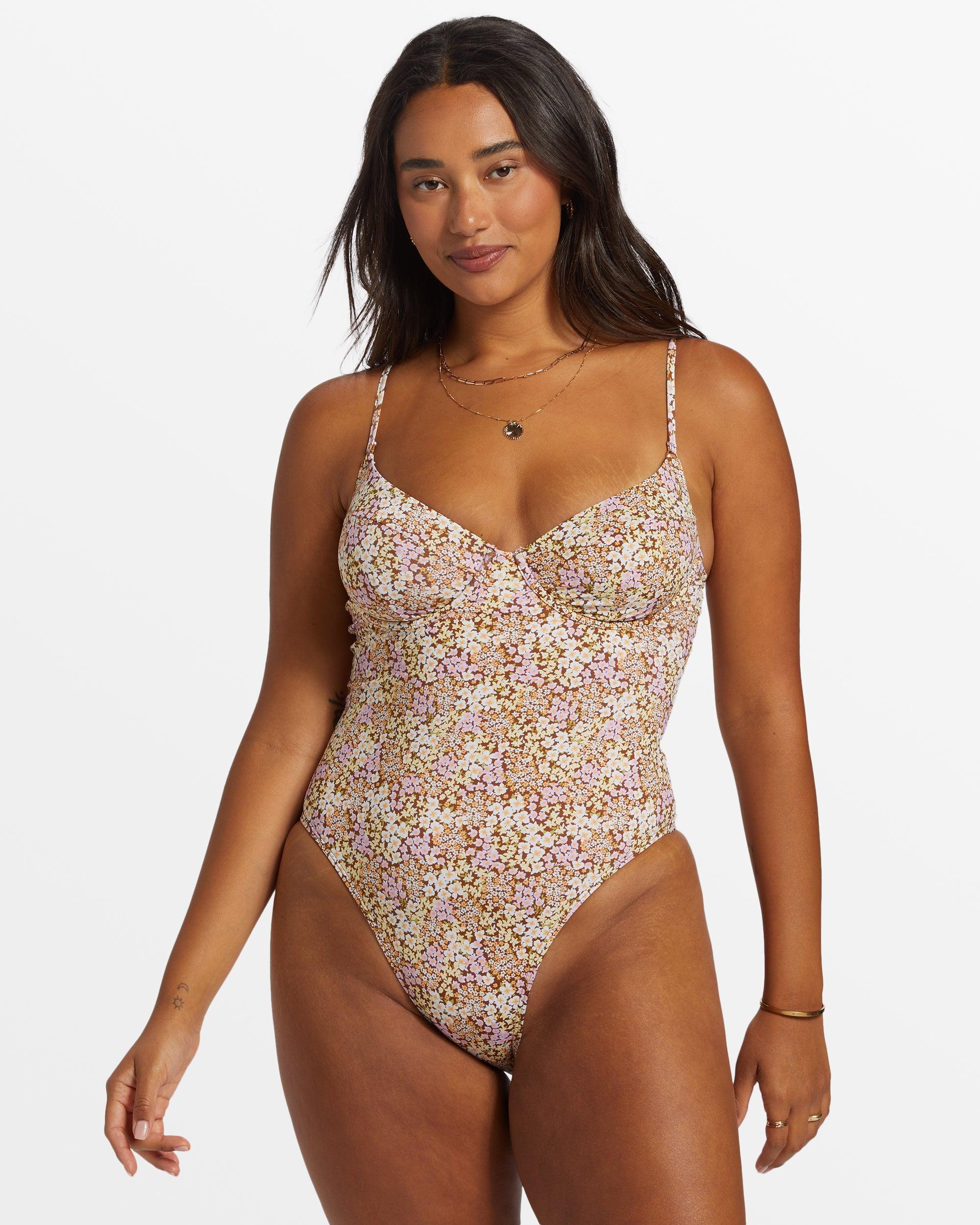 Ready For Sun Underwire One-Piece Swimsuit - Toasted Coconut Female Product Image