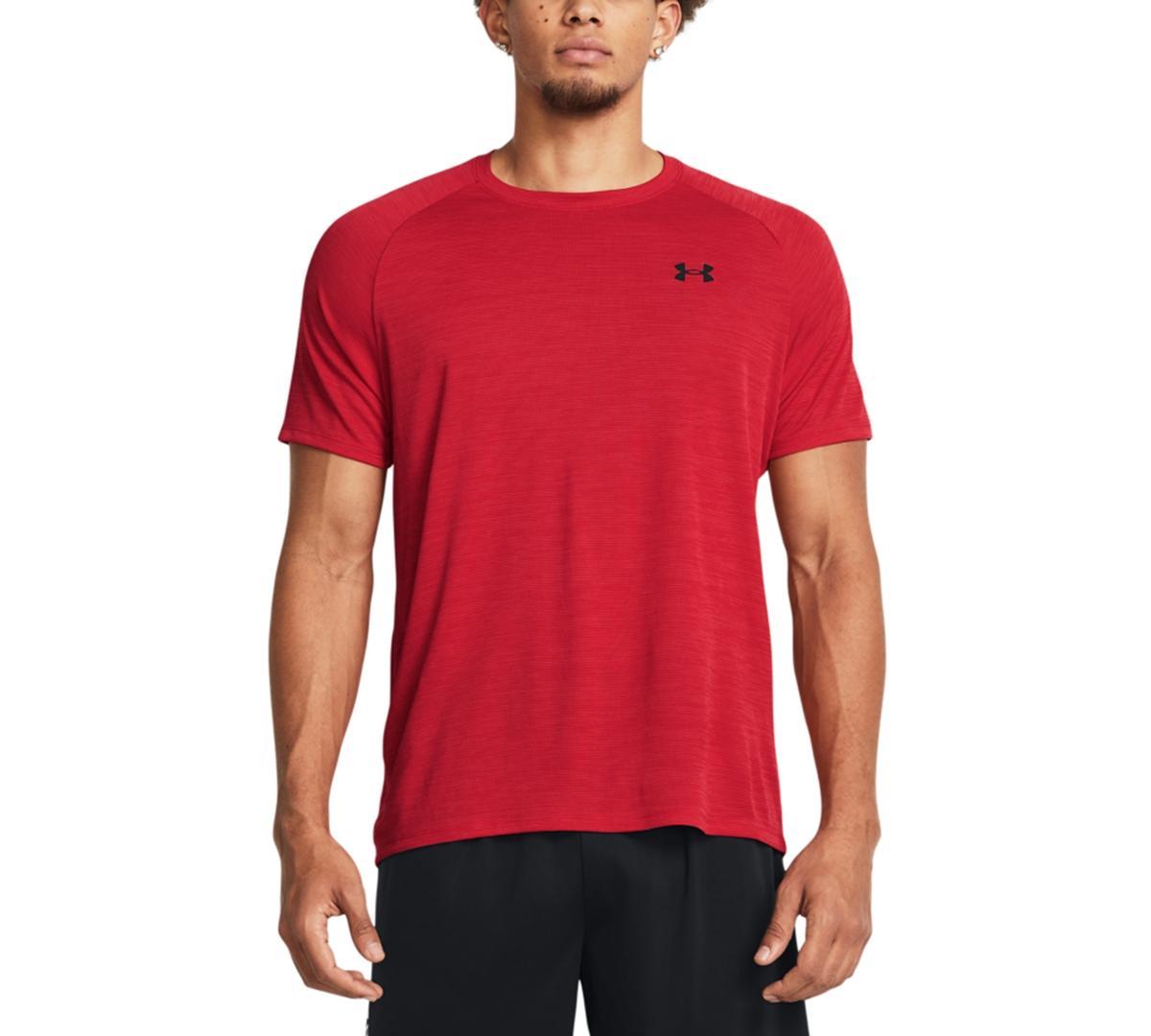 Under Armour Mens Ua Tech Textured Performance T-Shirt Product Image