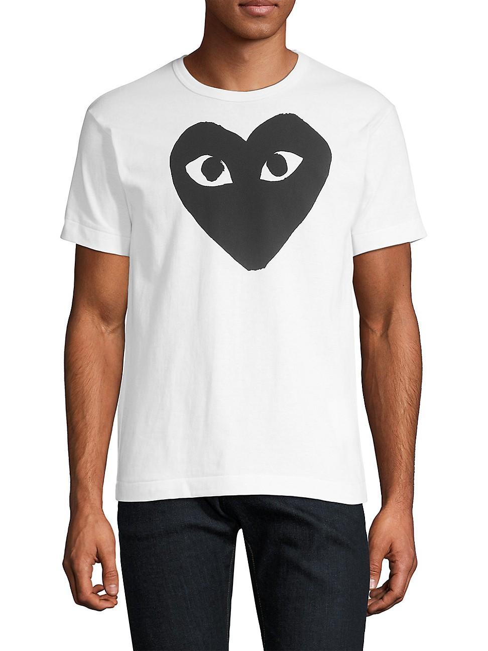 Mens Big Heart Graphic Tee Product Image