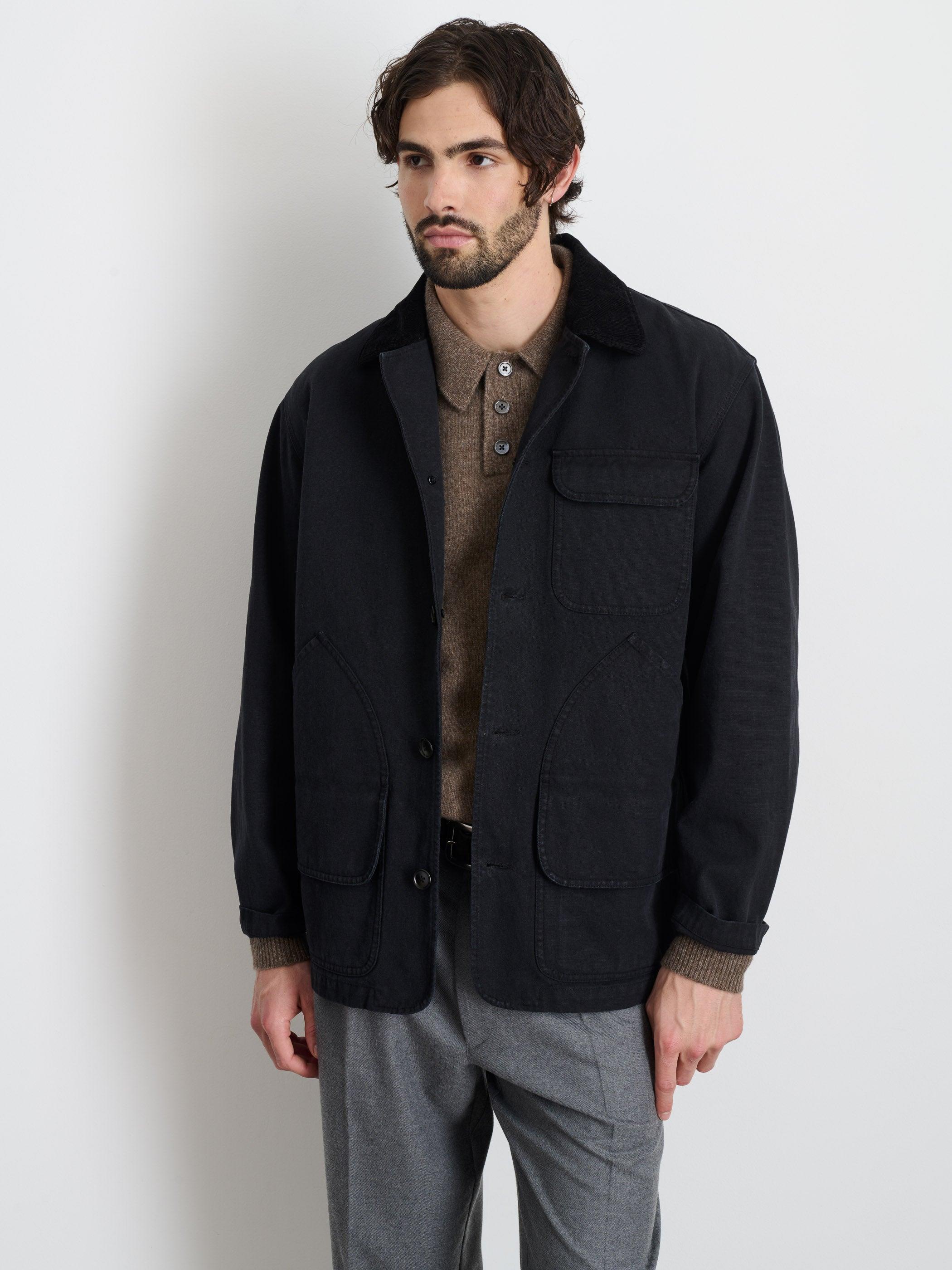 Frontier Jacket In Canvas Male Product Image