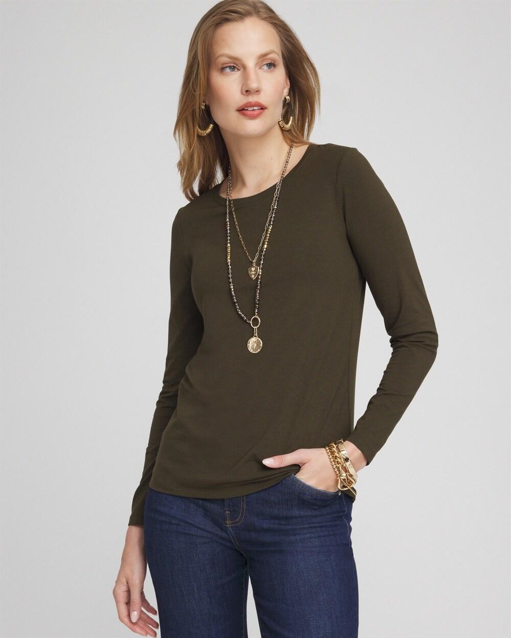 Women's Touch of Cool Long Sleeve Tee Product Image