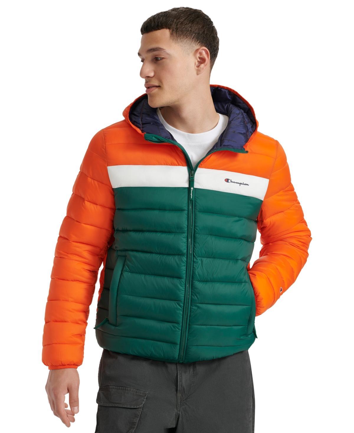 Champion Mens Performance Quilted Hooded Jacket Product Image