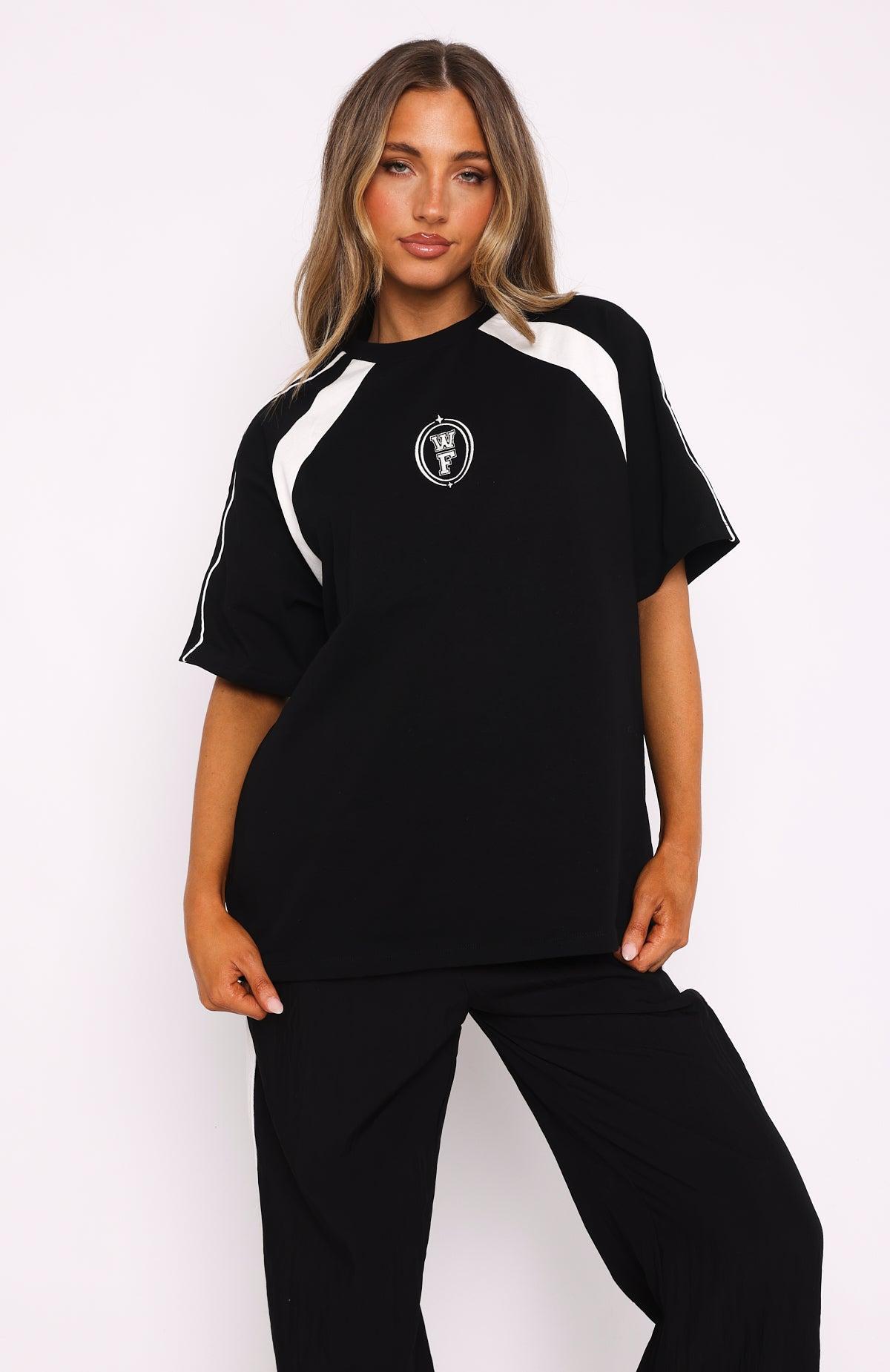 You're Out Of Luck Oversized Tee Black Product Image