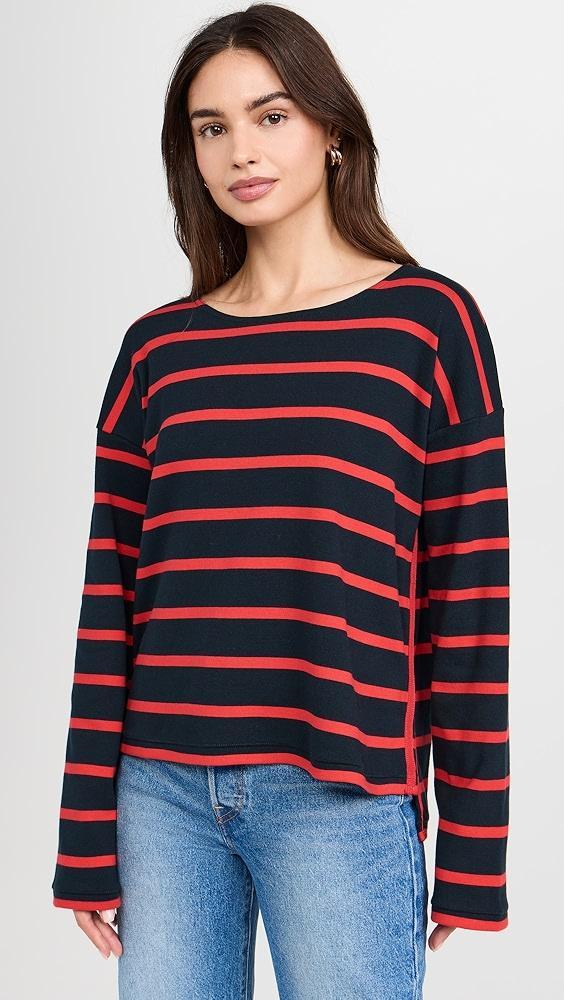 La Ligne Long Sleeve Breton Tee | Shopbop Product Image