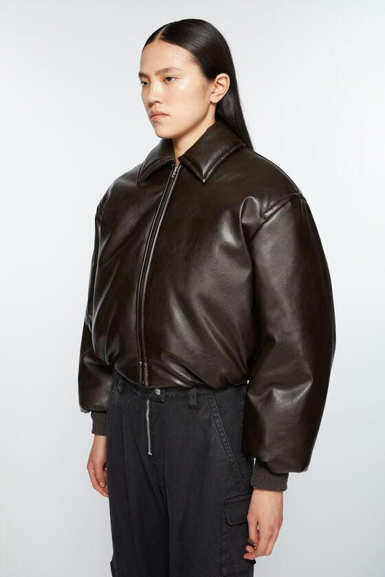 Coated bomber jacket Product Image