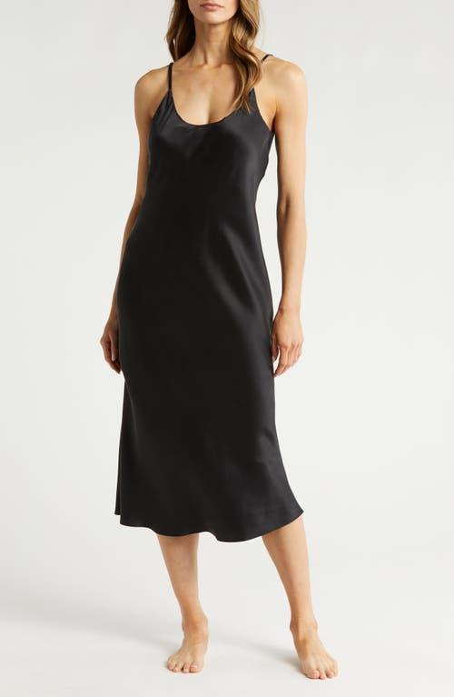 Lunya Washable Silk Bias Slip Dress Product Image