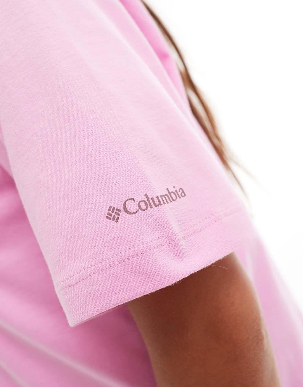 Columbia North Cascades T-Shirt in Pink Product Image