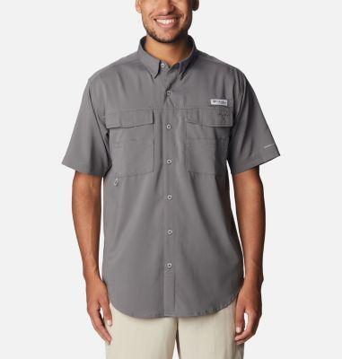 Columbia Mens PFG Blood and Guts IV Woven Short Sleeve Shirt- Product Image