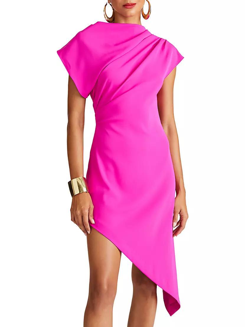 Perri Crêpê Cady Cocktail Dress Product Image