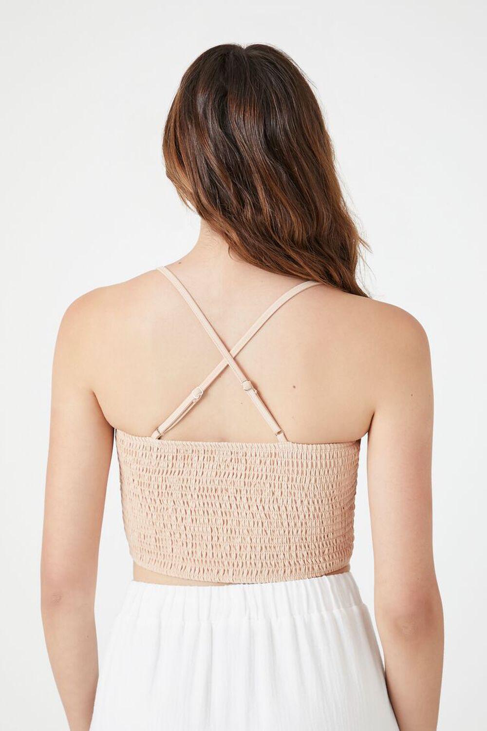 Smocked Cropped Cami | Forever 21 Product Image