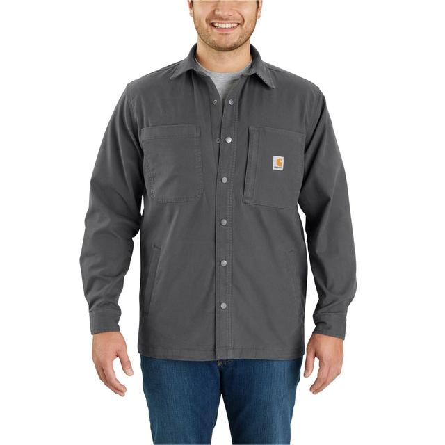 Carhartt 105532 Rugged Flex® Relaxed Fit Canvas Shirt Jacket - Fleece Lined, Factory Seconds Product Image