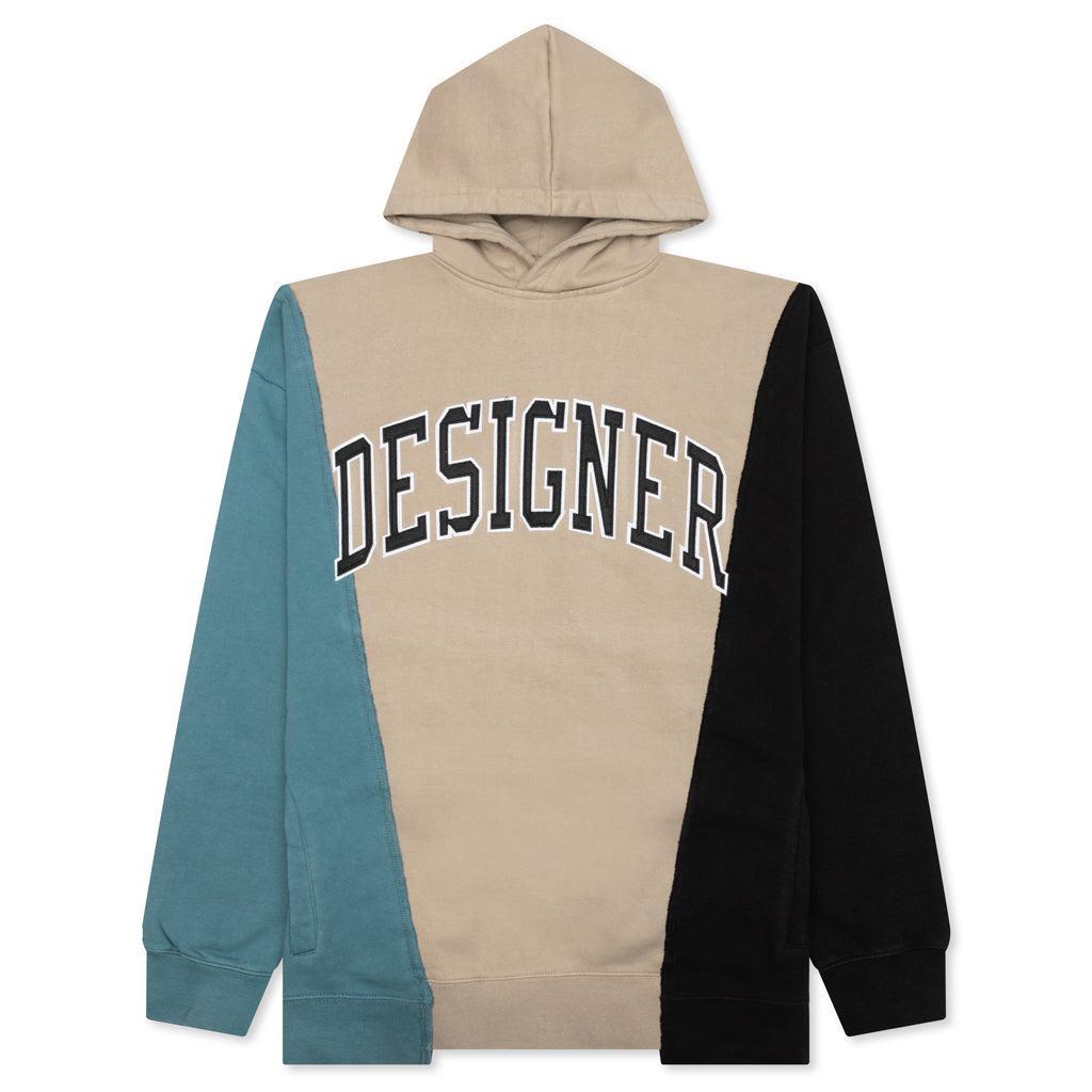 Designer Panel Hoodie - Wave Male Product Image