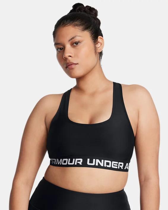 Women's Armour® Mid Crossback Sports Bra Product Image