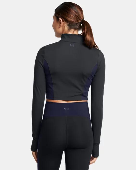 Women's Project Rock Lets Go Crop Full-Zip Product Image