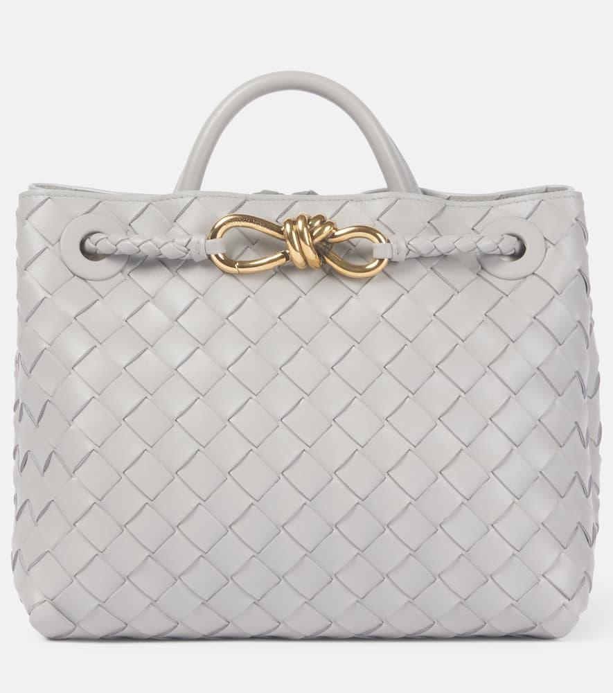 Small Andiamo Top Handle Bag In Sterling-m B-sterl Product Image