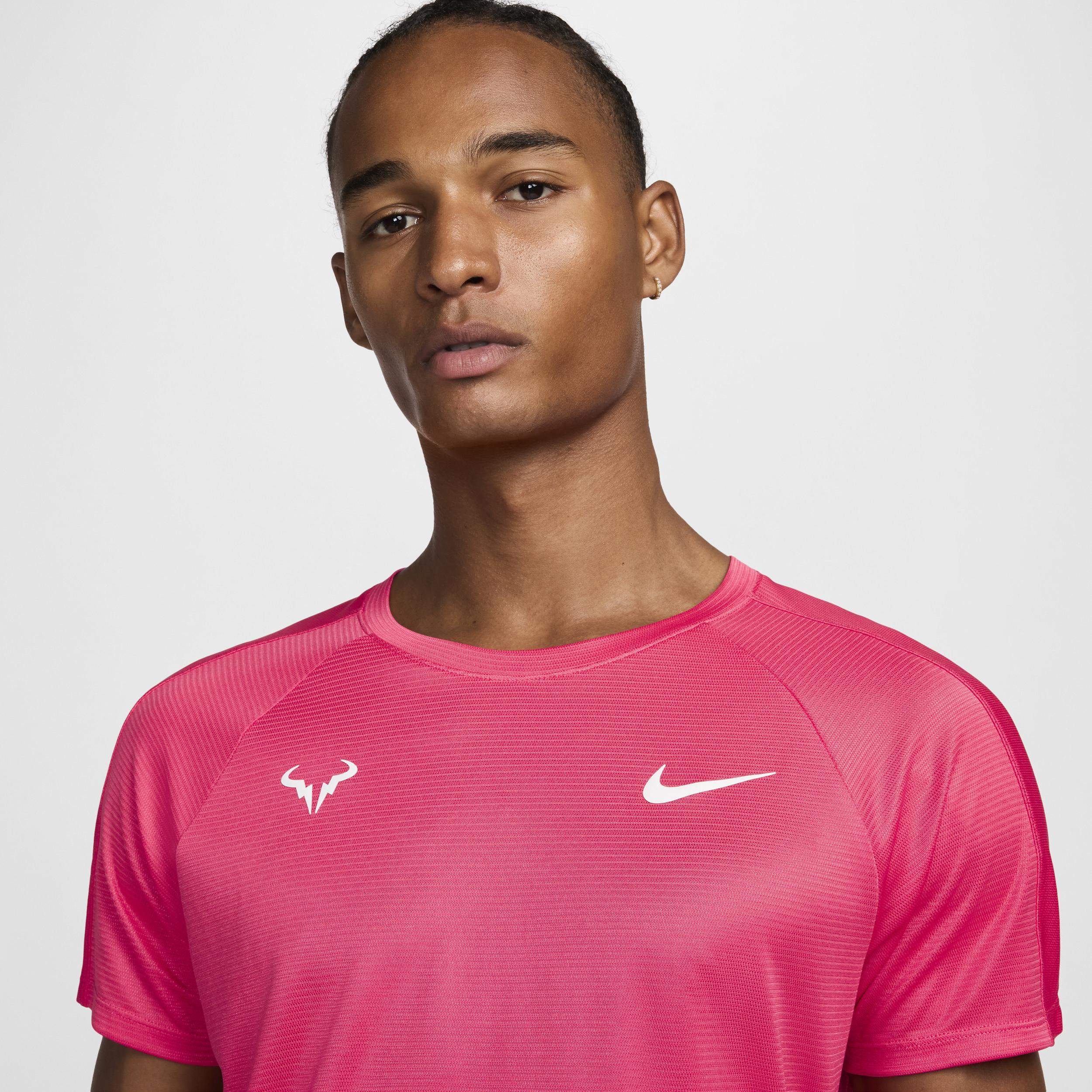 Rafa Challenger Nike Mens Dri-FIT Short-Sleeve Tennis Top Product Image