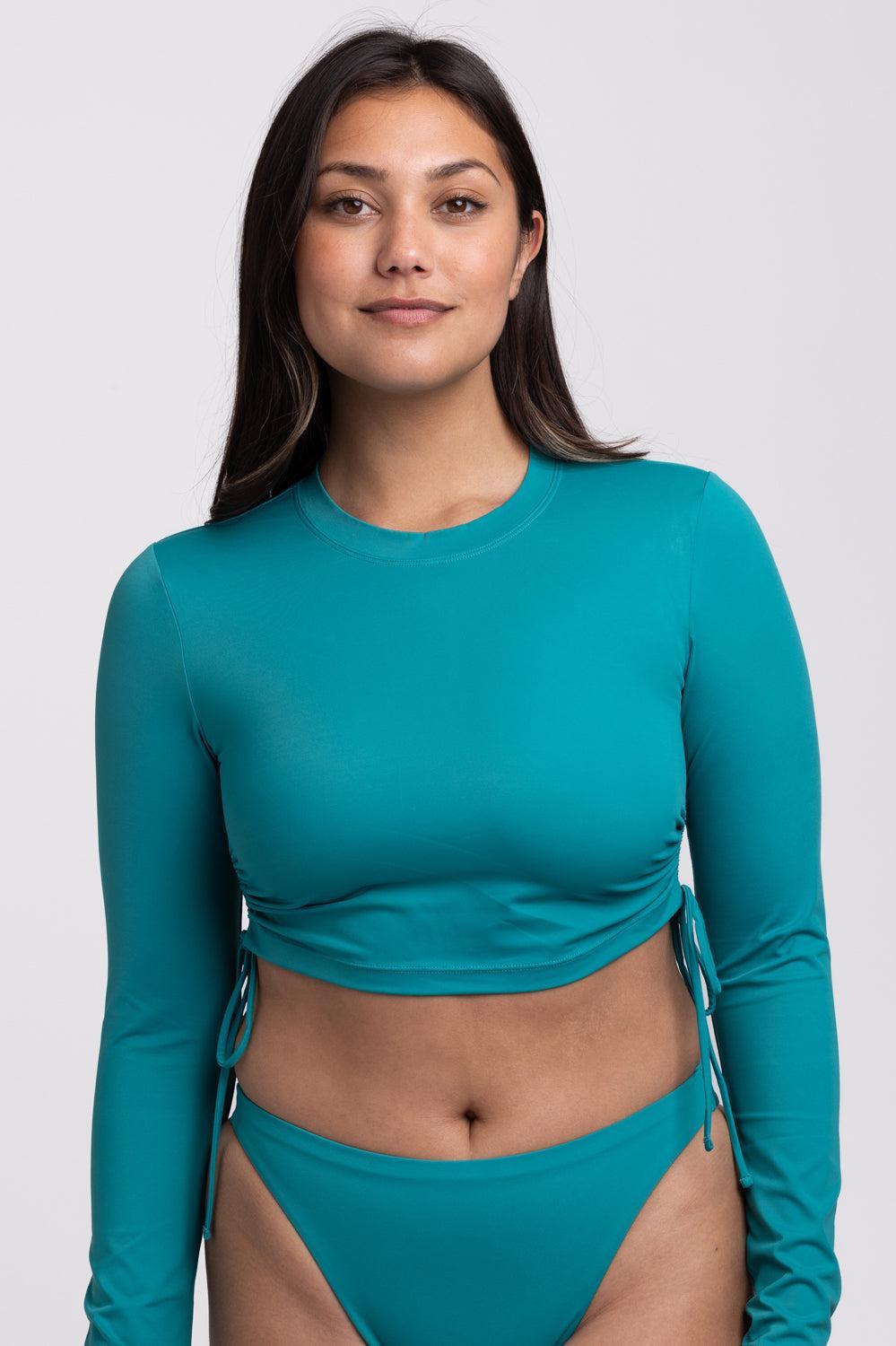 Kylie Long Sleeve Crop Rashie Product Image