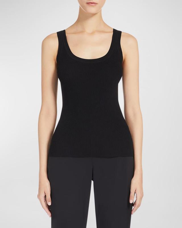 Siro Ribbed Scoop-Neck Tank Product Image