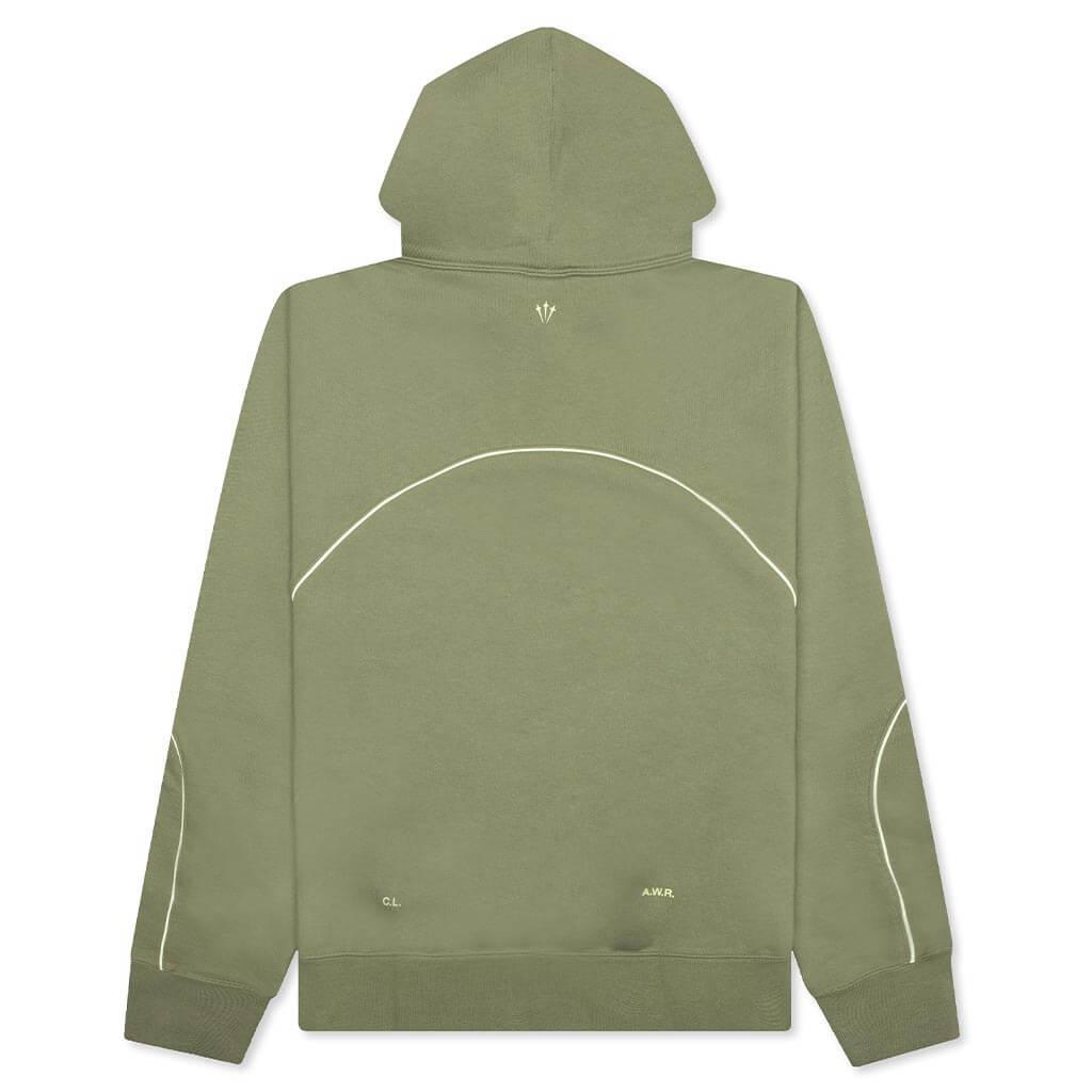 Nike x NOCTA NRG Cs Hoodie Fleece - Oil Green/Light Liquid Lime Male Product Image