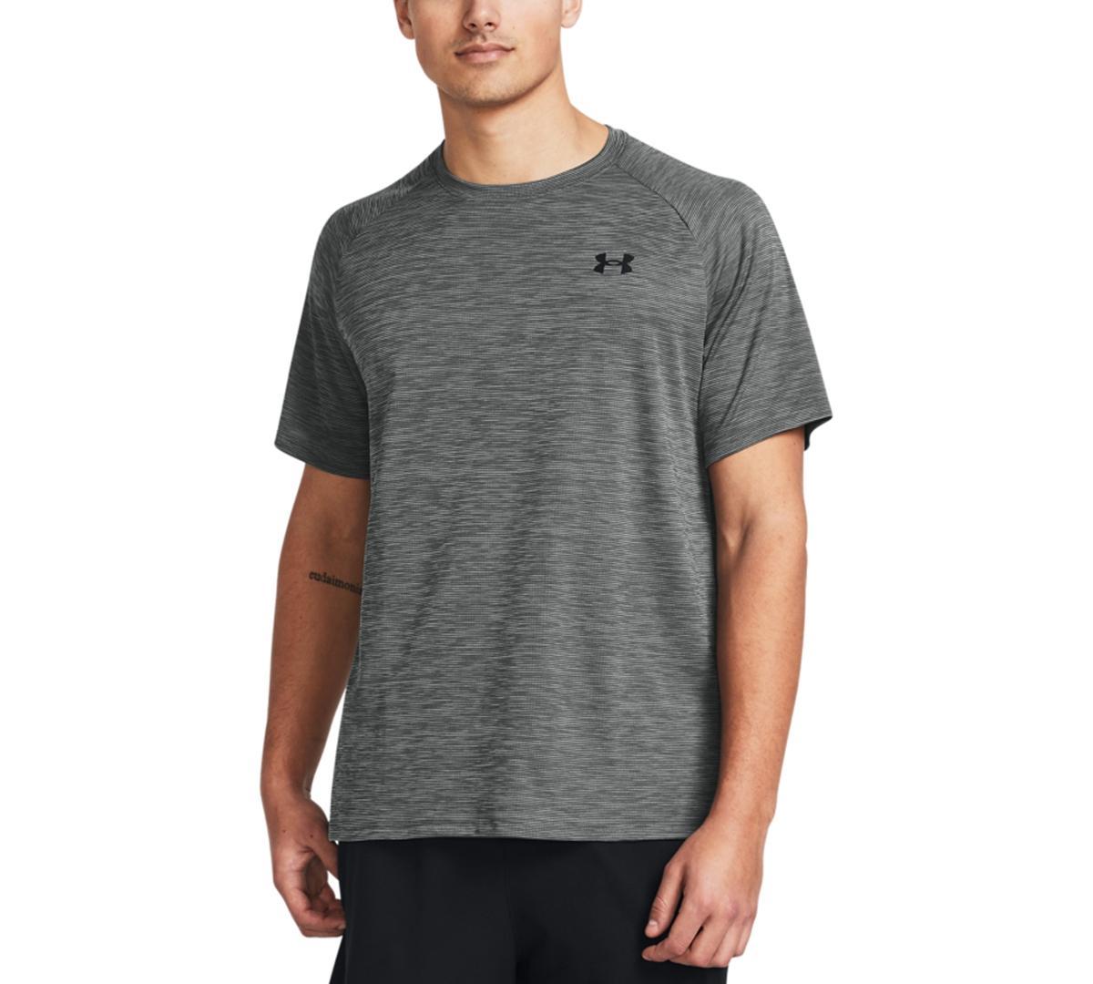 Under Armour Mens Ua Tech Textured Performance T-Shirt Product Image