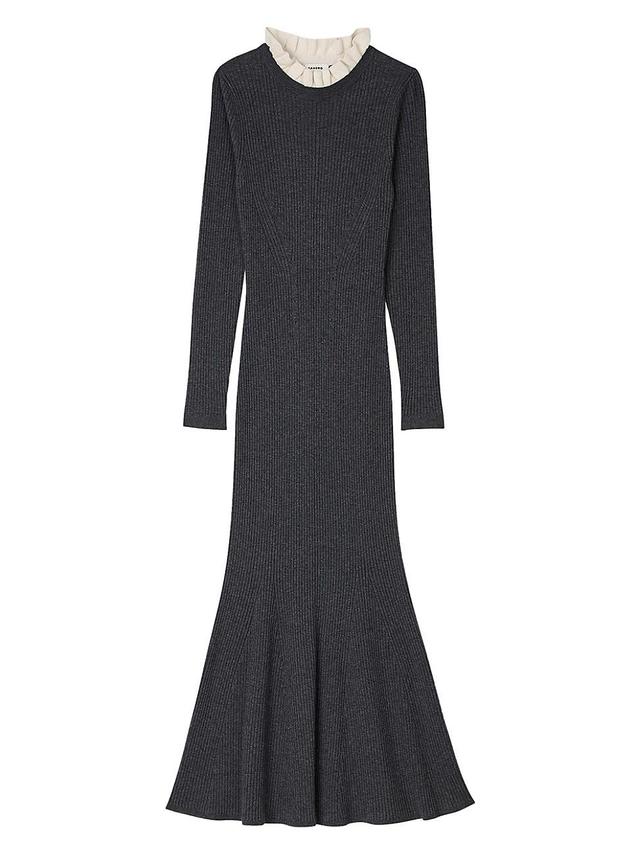 Womens Knit Midi Dress Product Image