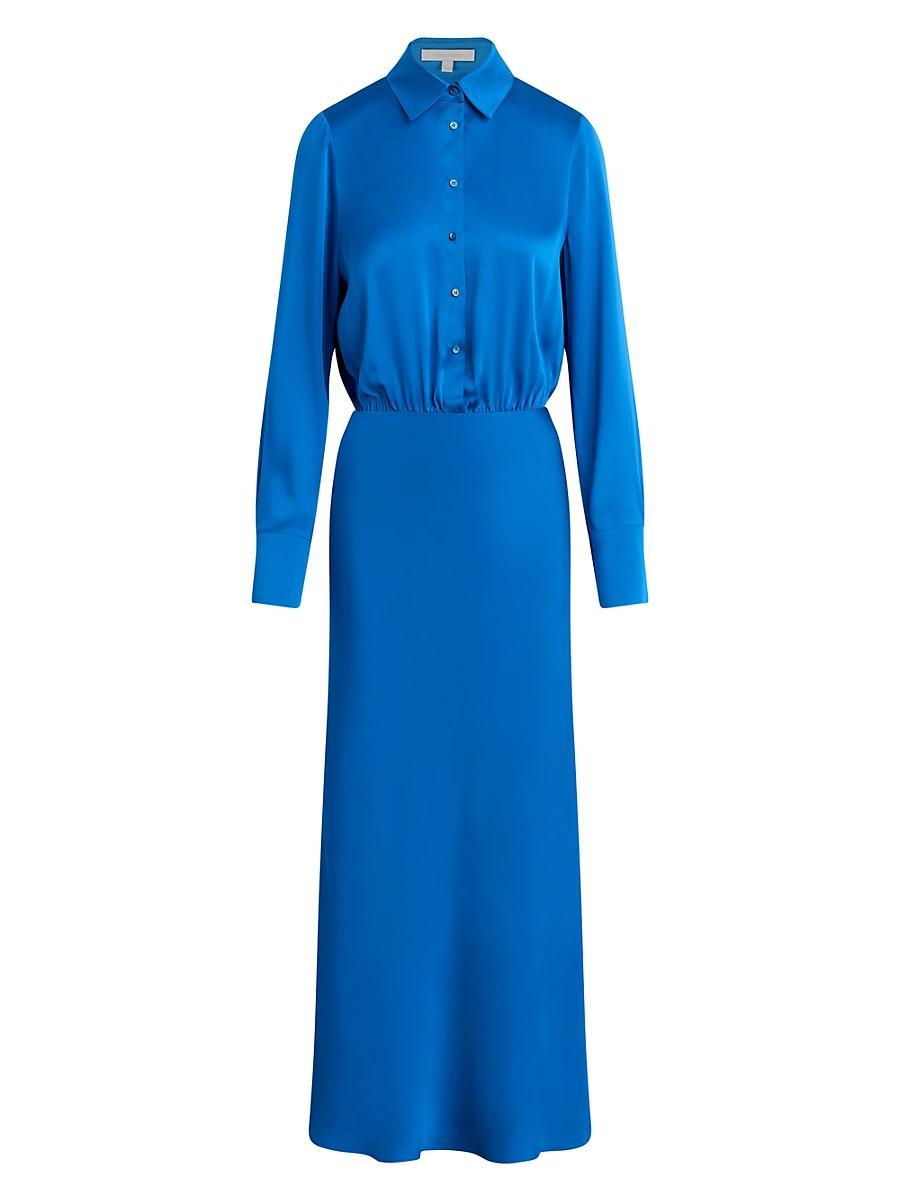 Womens Take Me Seriously Long-Sleeve Maxi Dress Product Image