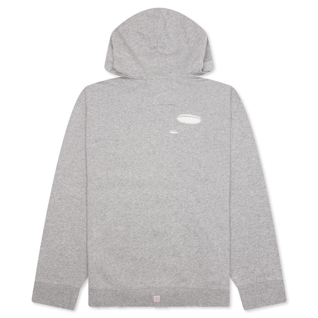 Studio Destroyed Hoodie - Heather Grey Male Product Image