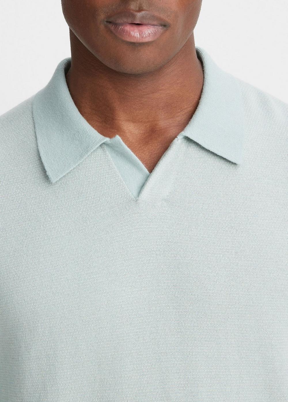 Birdseye Johnny Collar Sweater Product Image