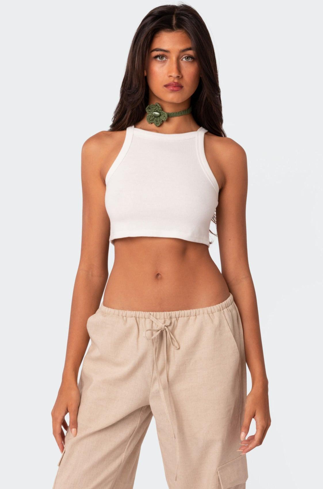 Square Neck Cropped Tank Top product image